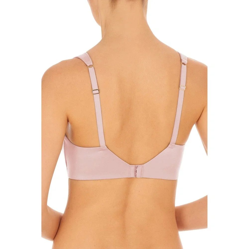 NATORI Revelation Wireless Contour Bra Size 38C Rose Beige Pink Everyday Comfort
